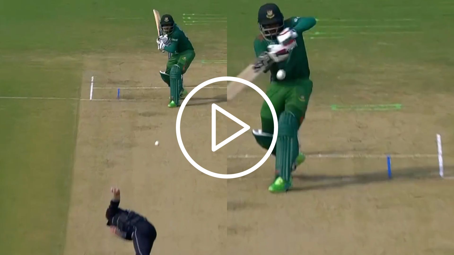 [Watch] Mehidy Hasan Miraz Falls Prey To A 'Deadly Bouncer' From Lockie Ferguson